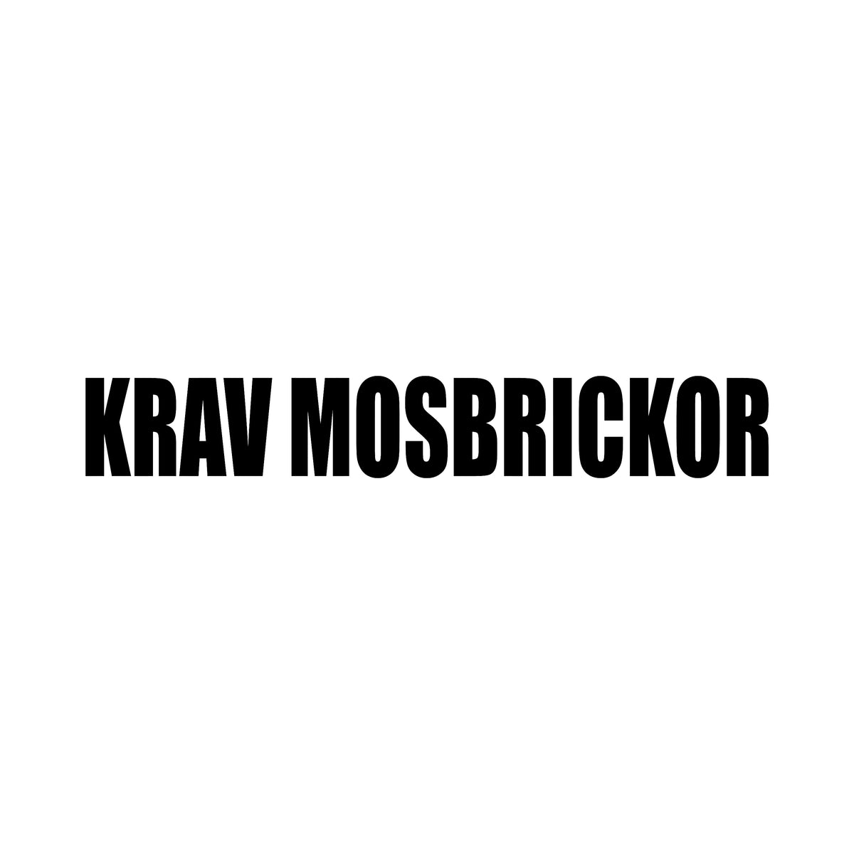 KRAV MOSBRICKOR - Dekal