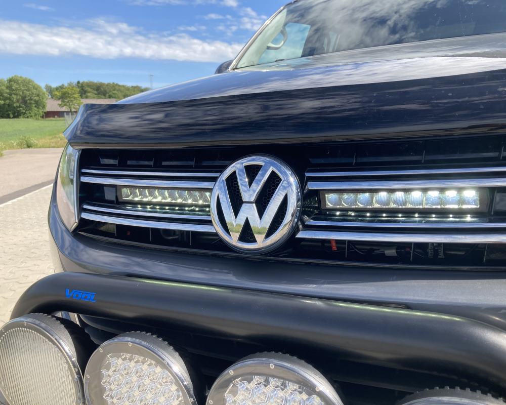Modellanpassat Belysningspaket med LED-Ljusramp - VW Amarok 2011-16