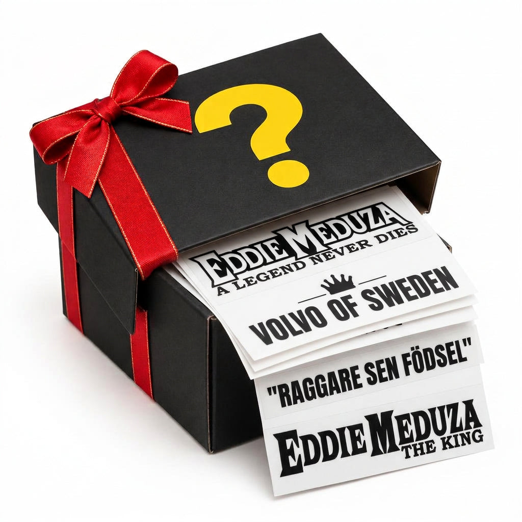 Mysterybox Liten med dekaler från Diodlagret – julklapp