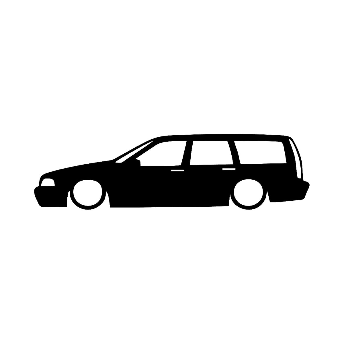 Low Volvo - Dekal