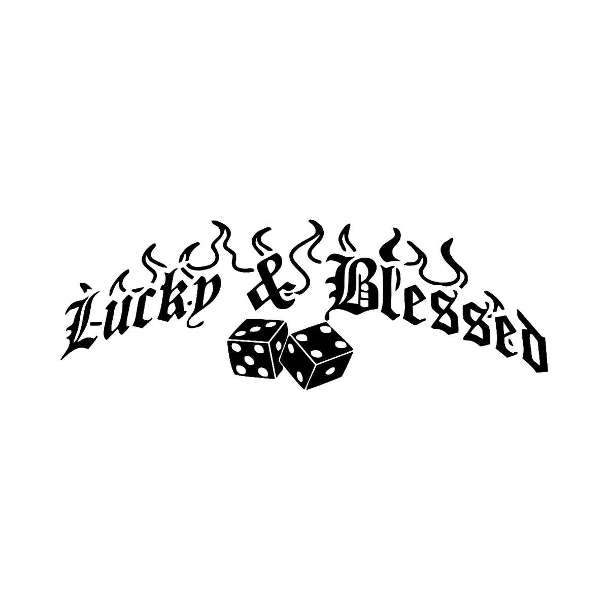Lucky & Blessed - Dekal