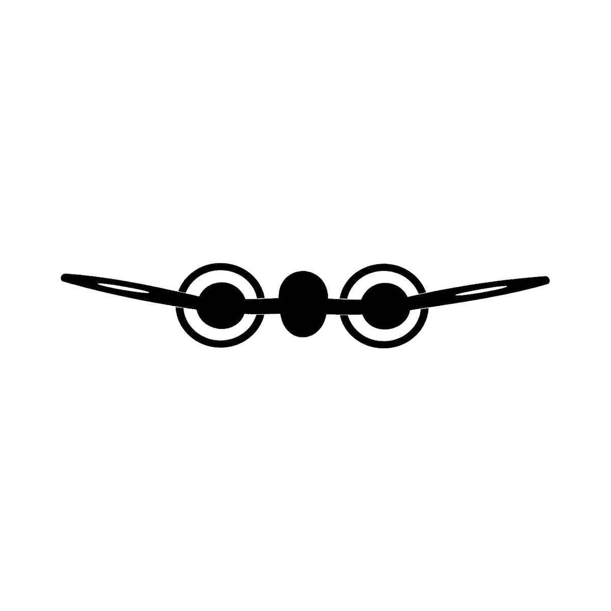 Luftlogo Saab - Dekal