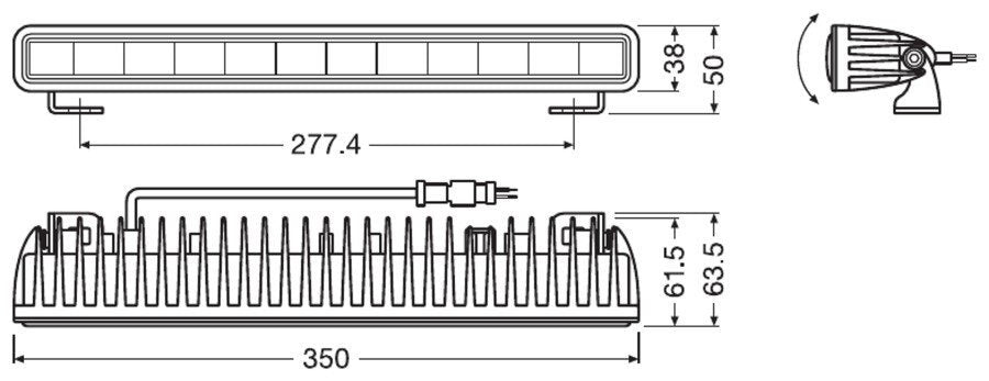 Osram - LEDriving® LIGHTBAR SX300-CB 12/24V