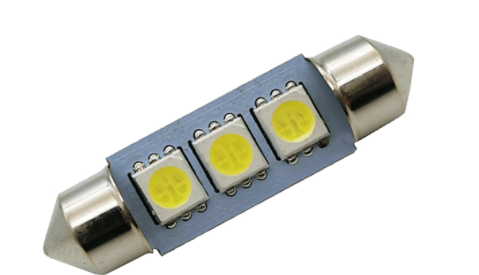 Spollampa 36mm 3smd C5W