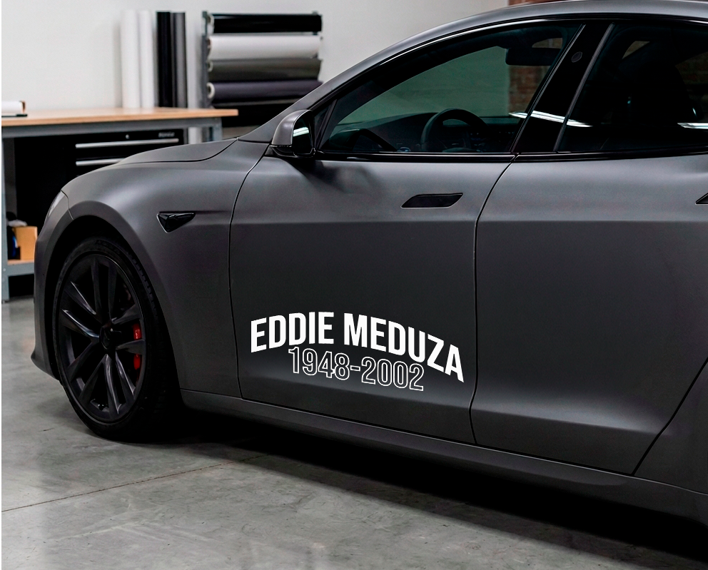 EDDIE MEDUZA 1948-2002 Dekal