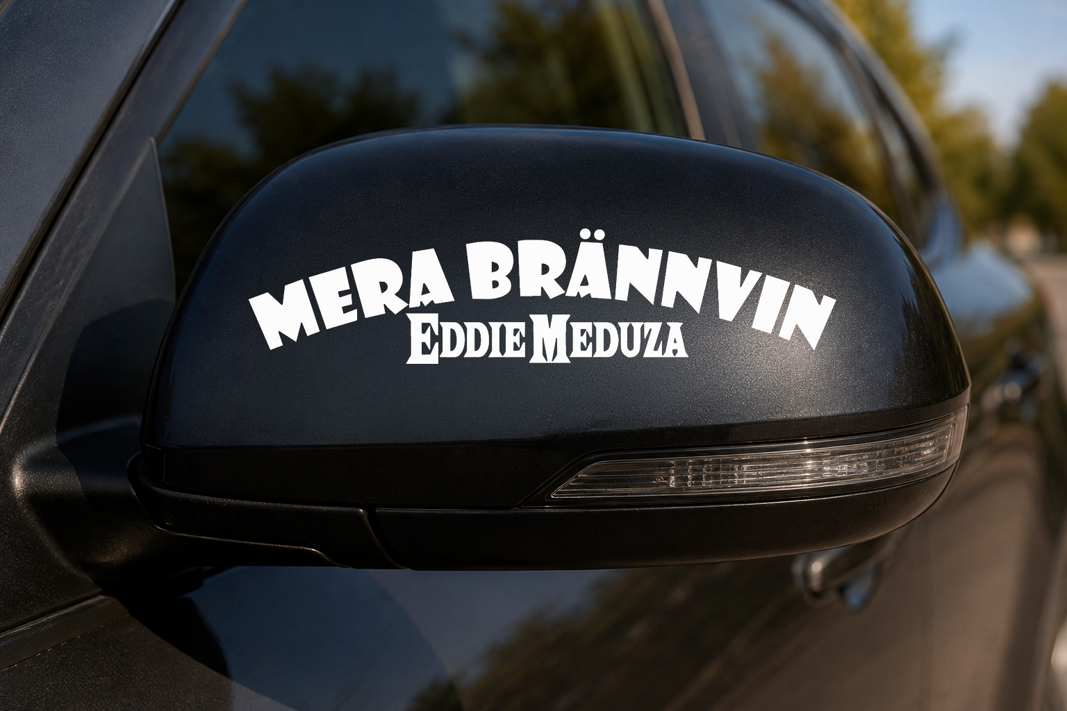 Mera Brännvin Eddie Meduza dekal