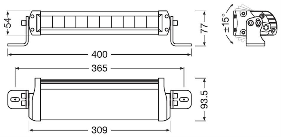 Osram - LEDriving® LIGHTBAR FX250-SP 12/24V