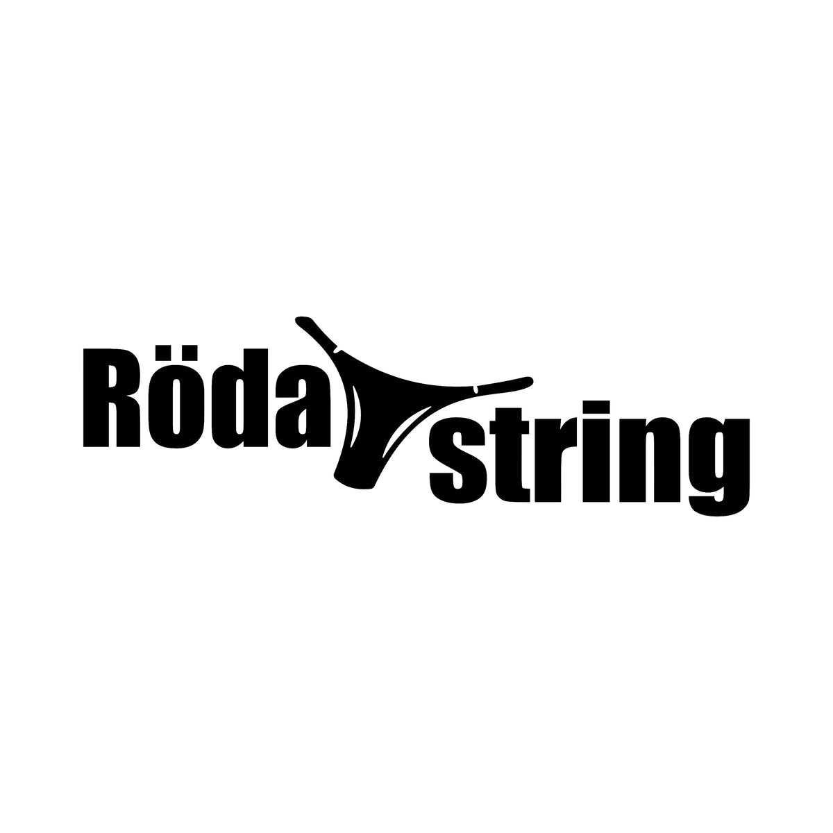 Röda string - Dekal