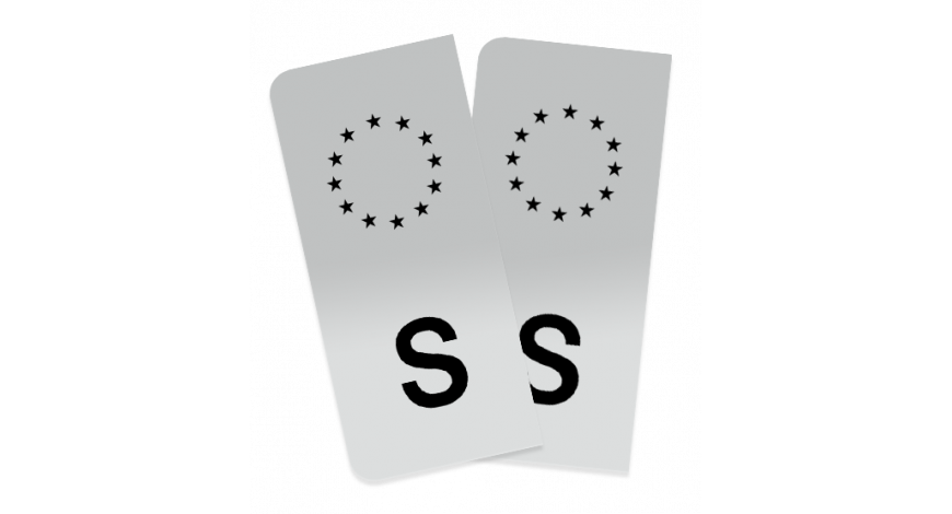S-märke vit standard