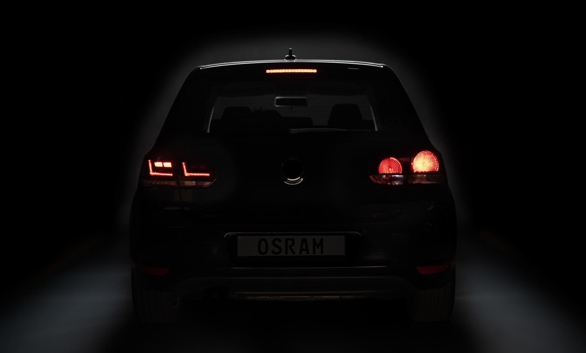 OSRAM LEDriving tail lights LEDTL102-CL Baklyktesats till VW Golf VI Hatchback (5K1)
