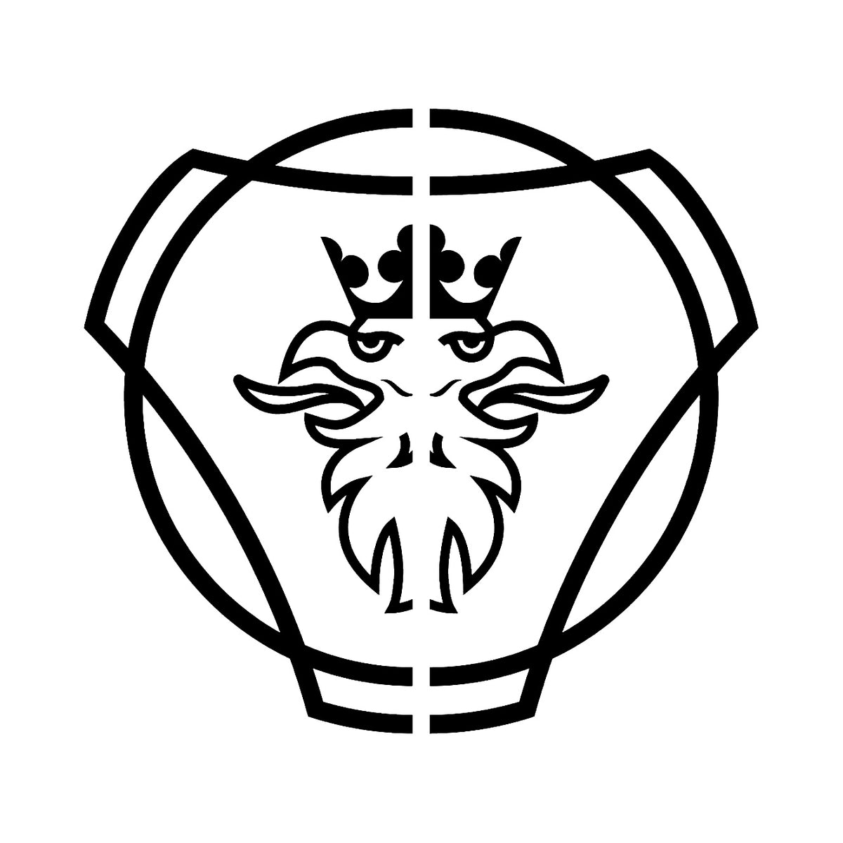Scania, delad - Dekal