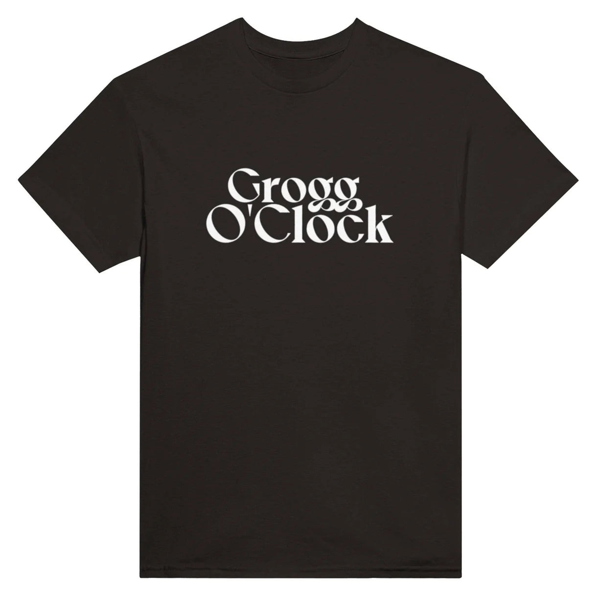 Grogg O'Clock (Stort Tryck) T-Shirt
