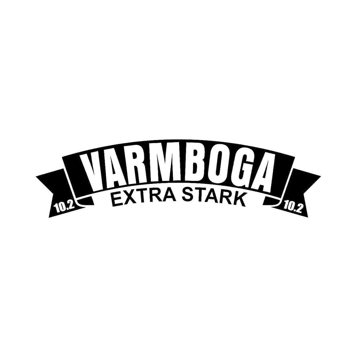 Varmborga, extra stark - Dekal