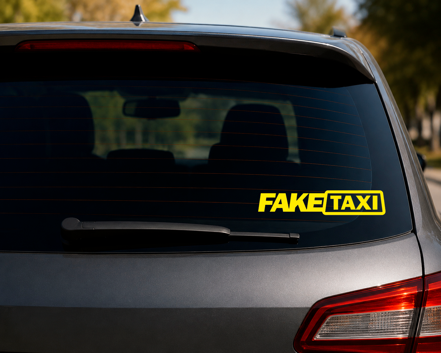 Fake Taxi dekal 90x17cm