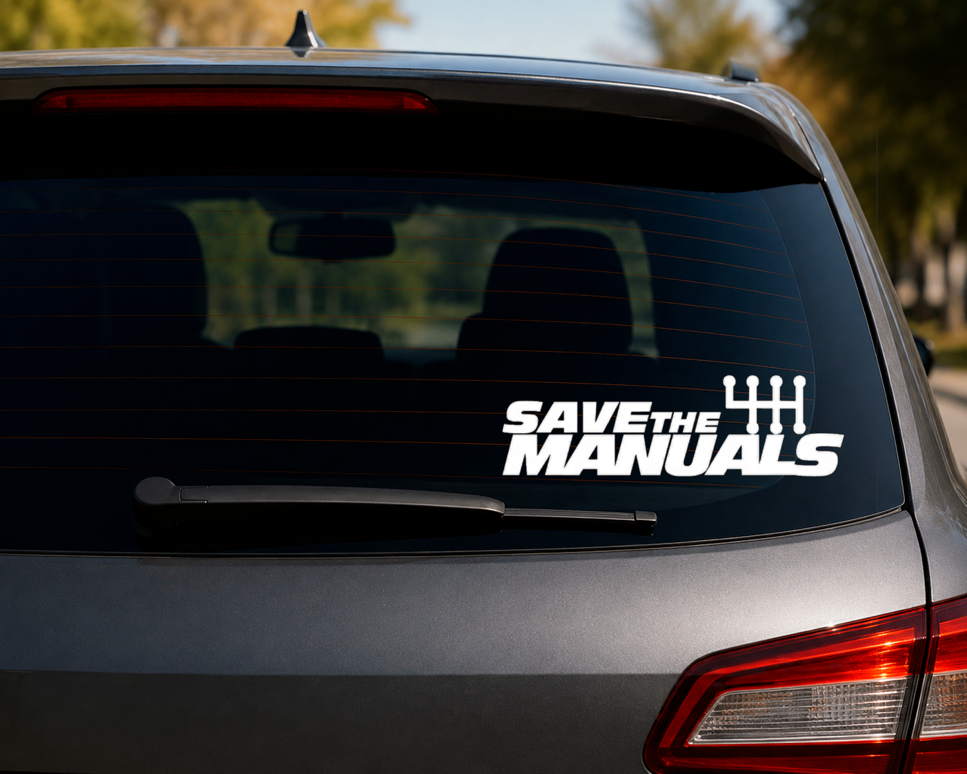 Dekal Save the manuals