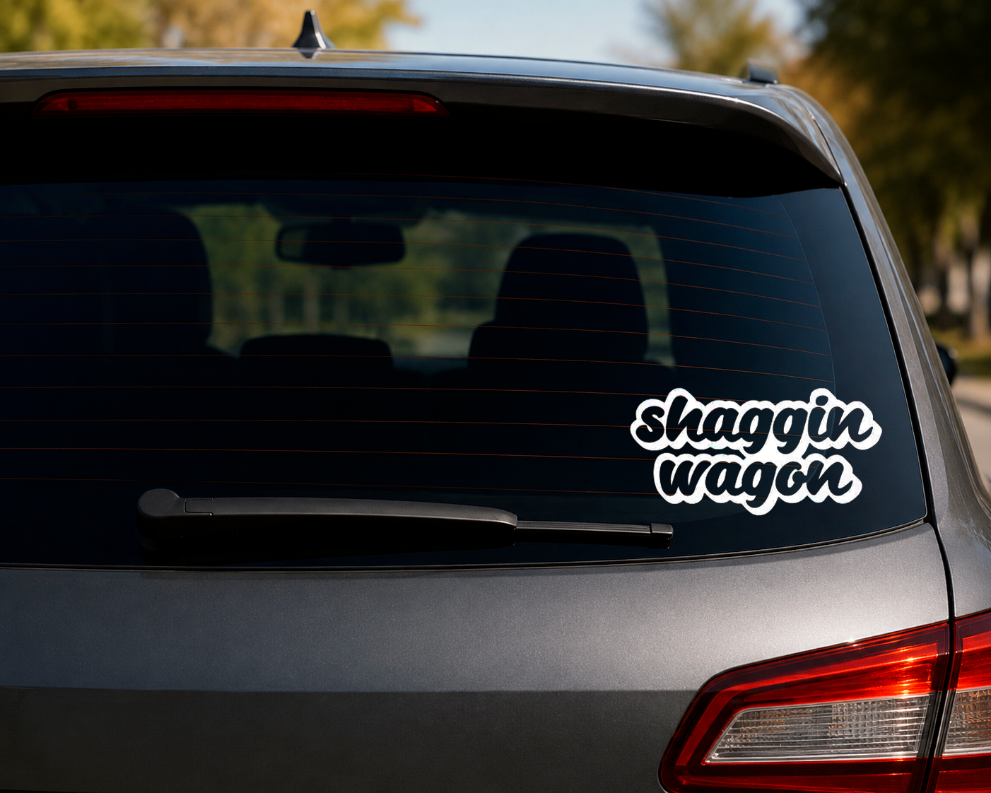 Dekal shaggin wagon