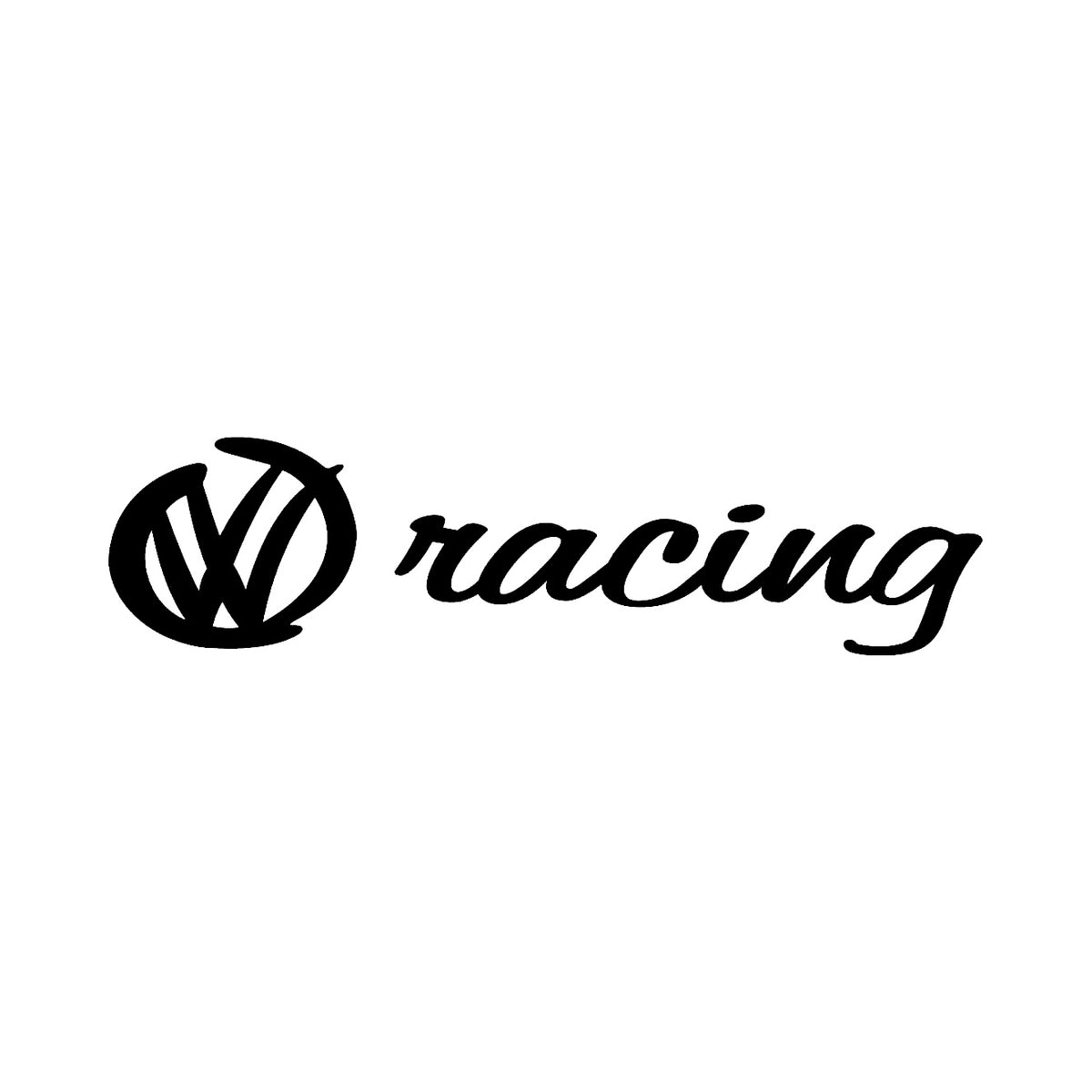 VW Racing - Dekal