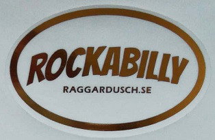 ROCKABILLY klistermärke (2-PACK)