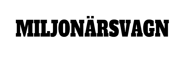 MILJONÄRSVAGN Dekal