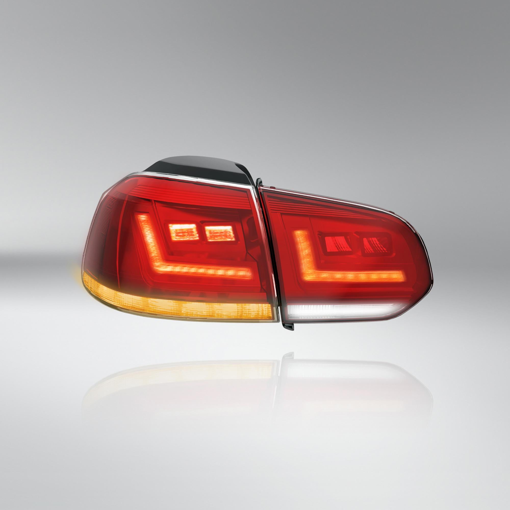 OSRAM LEDriving tail lights LEDTL102-CL Baklyktesats till VW Golf VI Hatchback (5K1)