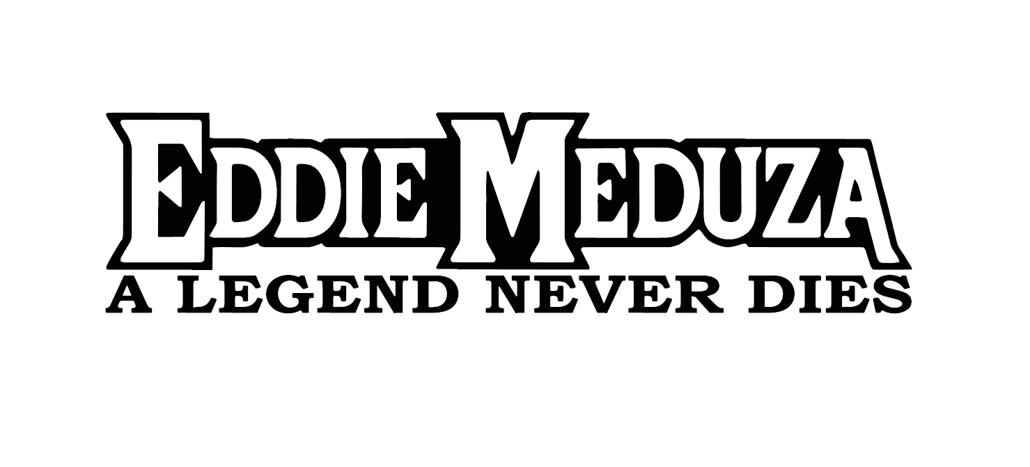 Eddie Meduza a legend never dies 100x25cm